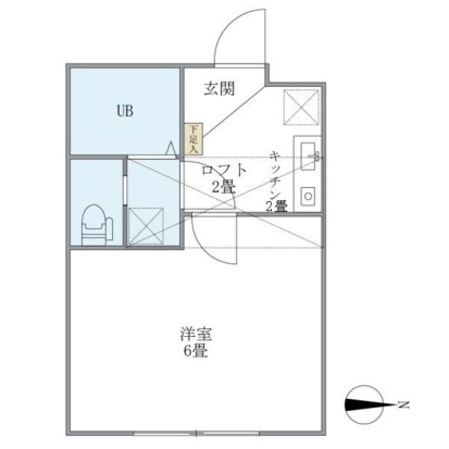 カーサ・レゾルテの物件間取画像